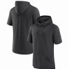 Sports Fan Shop * | Fanatics Men'S Branded New Jersey Devils Authentic Pro Road Performance Short Sleeve Pullover Hoodie Heather Charcoal