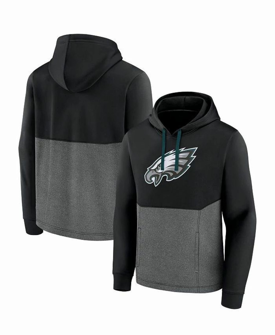 Sports Fan Shop * | Fanatics Men'S Branded Philadelphia Eagles Winter Camp Pullover Hoodie Black