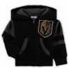 Sports Fan Shop * | Outerstuff Boys And Girls Infant Vegas Golden Knights Faceoff Full-Zip Hoodie Black