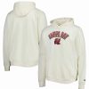 Sports Fan Shop * | New Era Men'S Tampa Bay Buccaneers Sideline Chrome Pullover Hoodie Cream