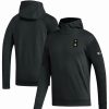 Sports Fan Shop * | Adidas Men'S Nashville Sc Travel Pullover Hoodie Black