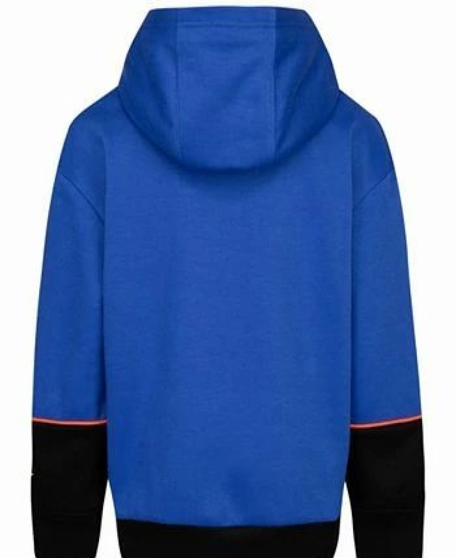 Kids * | Nike Little Boys Pullover Digital Escape Hoodie Game Royal