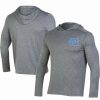 Sports Fan Shop * | Champion Men'S North Carolina Tar Heels Hoodie Long Sleeve T-Shirt Gray