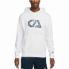 Sports Fan Shop * | Nike Men'S Club America Fleece Pullover Hoodie White