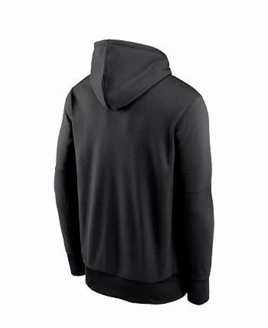 Sports Fan Shop * | Nike Men'S Cincinnati Bengals Primary Logo Performance Pullover Hoodie Black