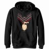 Kids * | Marvel Boy'S Hawkeye Christmas Cateye Child Pull Over Hoodie Black