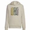 Kids * | Adidas Big Boys Extended Size Long Sleeve Game-On Graphic Fleece Hoodie Alumina