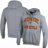 Sports Fan Shop * | Champion Men'S Arizona State Sun Devils High Motor Pullover Hoodie Heather Gray