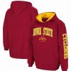 Sports Fan Shop * | Youth Boys Iowa State Cyclones 2-Hit Team Pullover Hoodie Cardinal