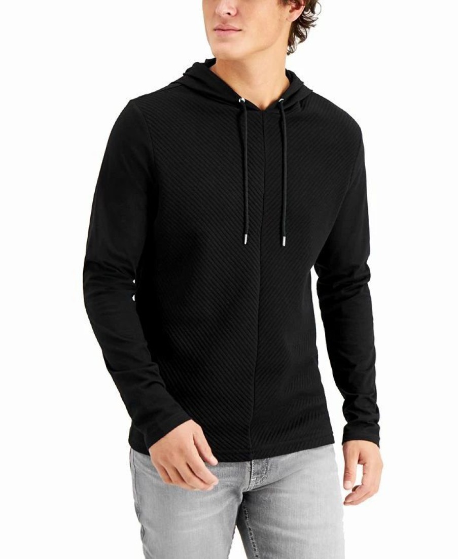 Hoodies & Sweatshirts * | Men'S Changed Hoodie, Created For Macy'S Black