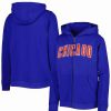 Sports Fan Shop * | Outerstuff Youth Boys And Girls Chicago Cubs Wordmark Full-Zip Fleece Hoodie Royal