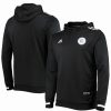 Sports Fan Shop * | Adidas Men'S Chicago Fire Club Pullover Hoodie Black