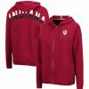 Sports Fan Shop * | Women'S Indiana Hoosiers 2-Hit Full-Zip Hoodie Crimson