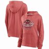 Sports Fan Shop * | Fanatics Women'S Branded Chicago Bulls Full Steam Slub Hoodie T-Shirt Red