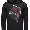 Hoodies & Sweatshirts * | Marvel Men'S Avengers Endgame Thanos Helmet Scene, Pullover Hoodie Black