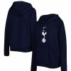 Sports Fan Shop * | Nike Women'S Tottenham Hotspur Varsity Raglan Tri-Blend Pullover Hoodie Navy