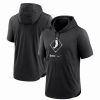 Sports Fan Shop * | Nike Men'S Chicago White Sox City Connect Performance Short Sleeve Pullover Hoodie Black