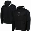 Sports Fan Shop * | Nike Men'S Unlv Rebels Spotlight Performance Pullover Hoodie Black