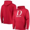 Sports Fan Shop * | Men'S Detroit Stars Negro League Logo Pullover Hoodie Red