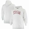 Sports Fan Shop * | Champion Men'S Texas A&M Aggies Big And Tall Reverse Weave Fleece Pullover Hoodie Sweatshirt Heathered Gray