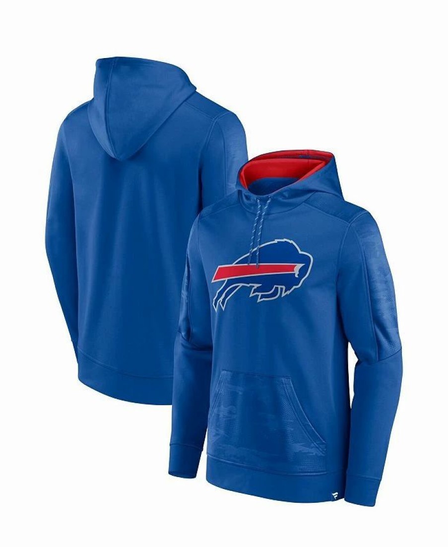 Sports Fan Shop * | Fanatics Men'S Branded Buffalo Bills On The Ball Pullover Hoodie Royal