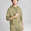 Hoodies & Sweatshirts * | Men'S Fleece Hoodie With Kangaroo Pockets, Created For Macy'S