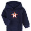 Sports Fan Shop * | Outerstuff Toddler Boys And Girls Houston Astros Team Primary Logo Fleece Pullover Hoodie Navy