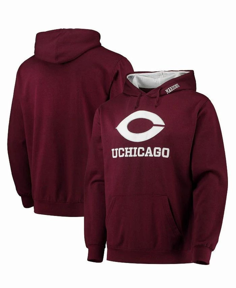 Sports Fan Shop * | Men'S Chicago S Isle Pullover Hoodie Maroon