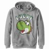 Kids * | Nintendo Boy'S Super Mario St. Patrick'S Day Lucky Yoshi Retro Child Pull Over Hoodie Athletic Heather