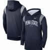 Sports Fan Shop * | Nike Men'S Penn State Nittany Lions 2022 Game Day Sideline Performance Pullover Hoodie Navy