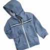 Kids * | Baby Boys Sporty Tape Zip Up Hoodie, Created For Macy'S