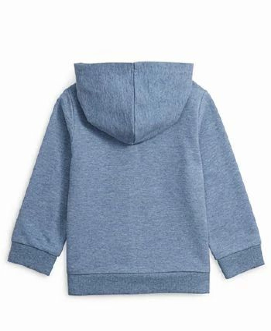 Kids * | Baby Boys Sporty Tape Zip Up Hoodie, Created For Macy'S