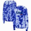 Sports Fan Shop * | Women'S Florida Gators Shavonee Tie-Dye Pullover Hoodie Royal