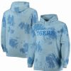 Sports Fan Shop * | Fanatics Men'S Branded Philadelphia 76Ers Big And Tall Wordmark Cloud Dye Pullover Hoodie Royal