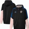 Sports Fan Shop * | Adidas Men'S Manchester United Training All-Weather Raglan Full-Zip Hoodie Jacket Black