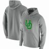 Sports Fan Shop * | Nike Men'S Oregon Ducks Vintage-Like School Logo Pullover Hoodie Heathered Gray