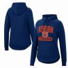 Sports Fan Shop * | Women'S Auburn Tigers Core Crossover Pullover Hoodie Navy