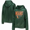 Sports Fan Shop * | Outerstuff Youth Boys Miami Hurricanes Fast Pullover Hoodie Green