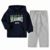 Sports Fan Shop * | Outerstuff Toddler Boys College Navy And Heathered Gray Seattle Seahawks Fan Flare Pullover Hoodie And Sweatpants Set Navy, Heathered Gray