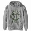 Kids * | Marvel Boy'S St. Patrick'S Day Black Widow My Lucky Shirt Child Pull Over Hoodie Athletic Heather