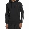 Activewear * | Adidas Men'S Germany 3-Stripe Terry Hoodie Black/White