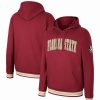 Sports Fan Shop * | Men'S Florida State Seminoles Varsity Arch Pullover Hoodie Garnet