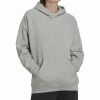 Women * | Adidas Women'S All Season Fleece Boyfriend Hoodie Medium Gray Heather