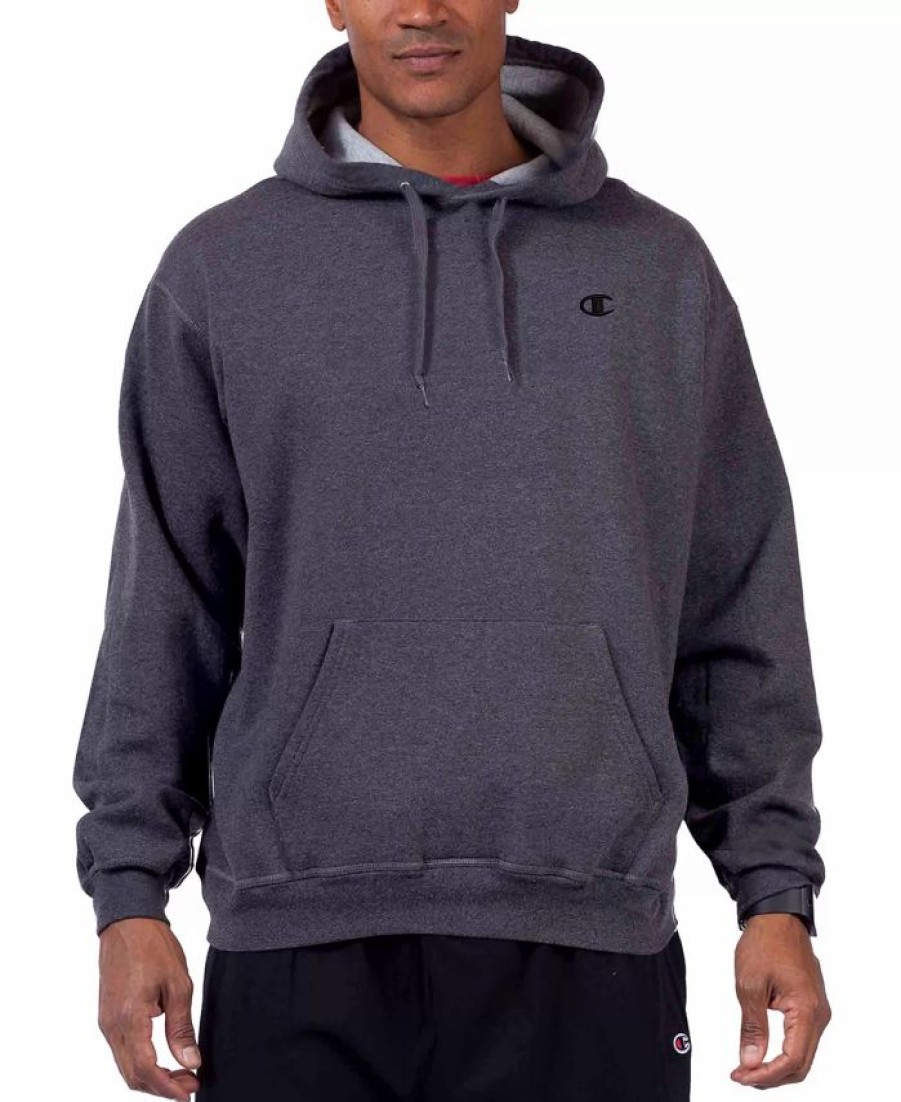 Activewear * | Champion Men'S Big & Tall Fleece Hoodie