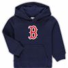 Sports Fan Shop * | Outerstuff Toddler Boys And Girls Boston Red Sox Team Primary Logo Fleece Pullover Hoodie Navy