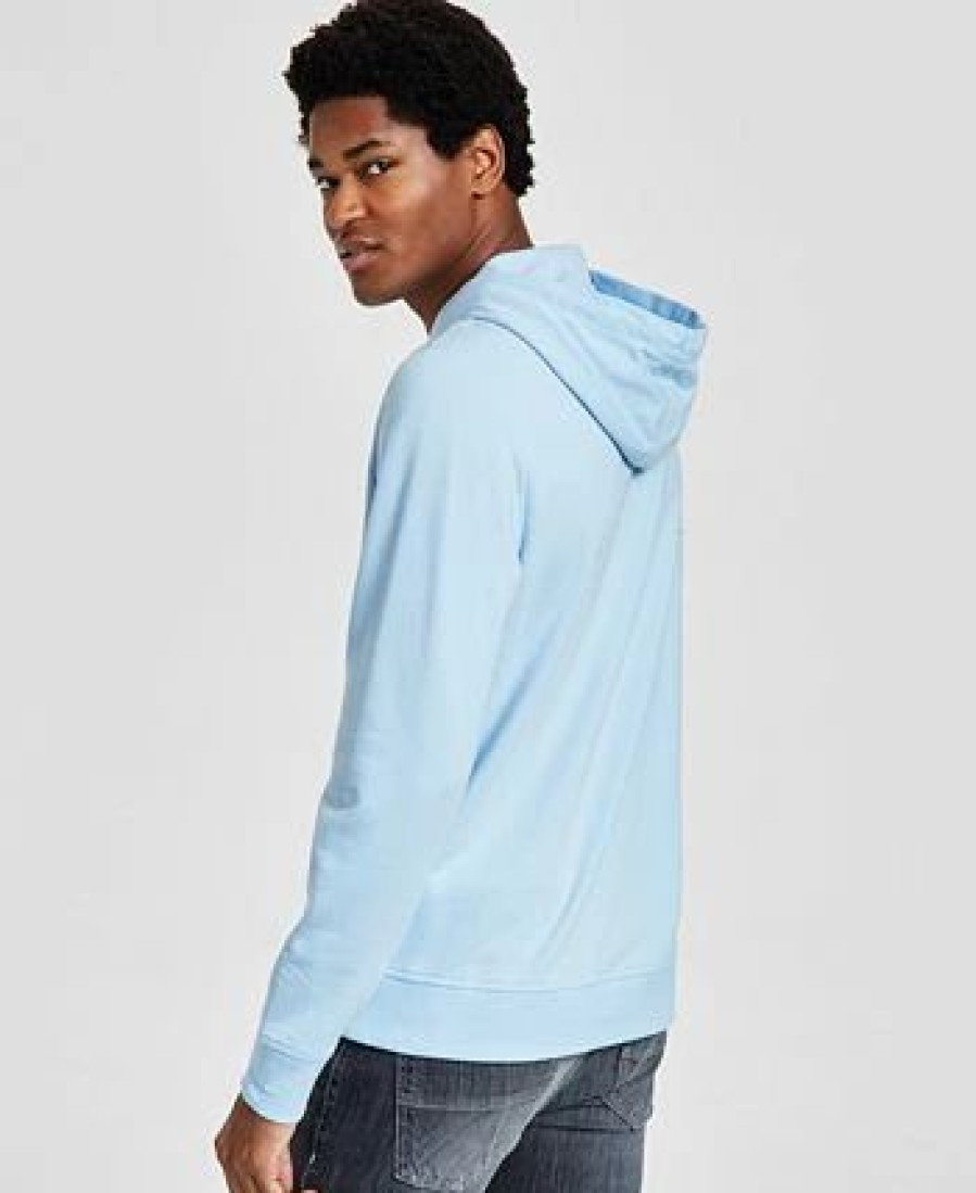 Hoodies & Sweatshirts * | Men'S Brayden Classic-Fit Long-Sleeve Graphic Hoodie, Created For Macy'S Angel Falls