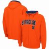 Sports Fan Shop * | Men'S Syracuse Arch And Logo 3.0 Full-Zip Hoodie Orange