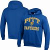 Sports Fan Shop * | Champion Men'S Pitt Panthers High Motor Pullover Hoodie Royal