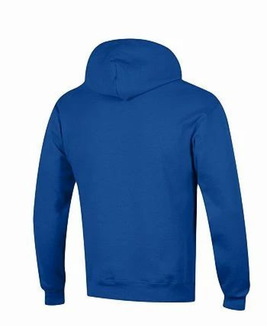 Sports Fan Shop * | Champion Men'S Pitt Panthers High Motor Pullover Hoodie Royal