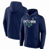 Sports Fan Shop * | Fanatics Men'S Branded Seattle Mariners 2022 Postseason Locker Room Pullover Hoodie Navy